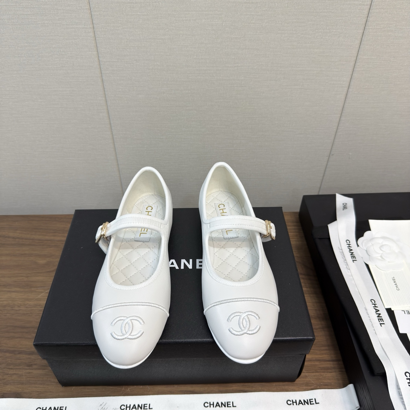Chanel 25p 샤넬 메리제인 플랫 슈즈 단화 신발