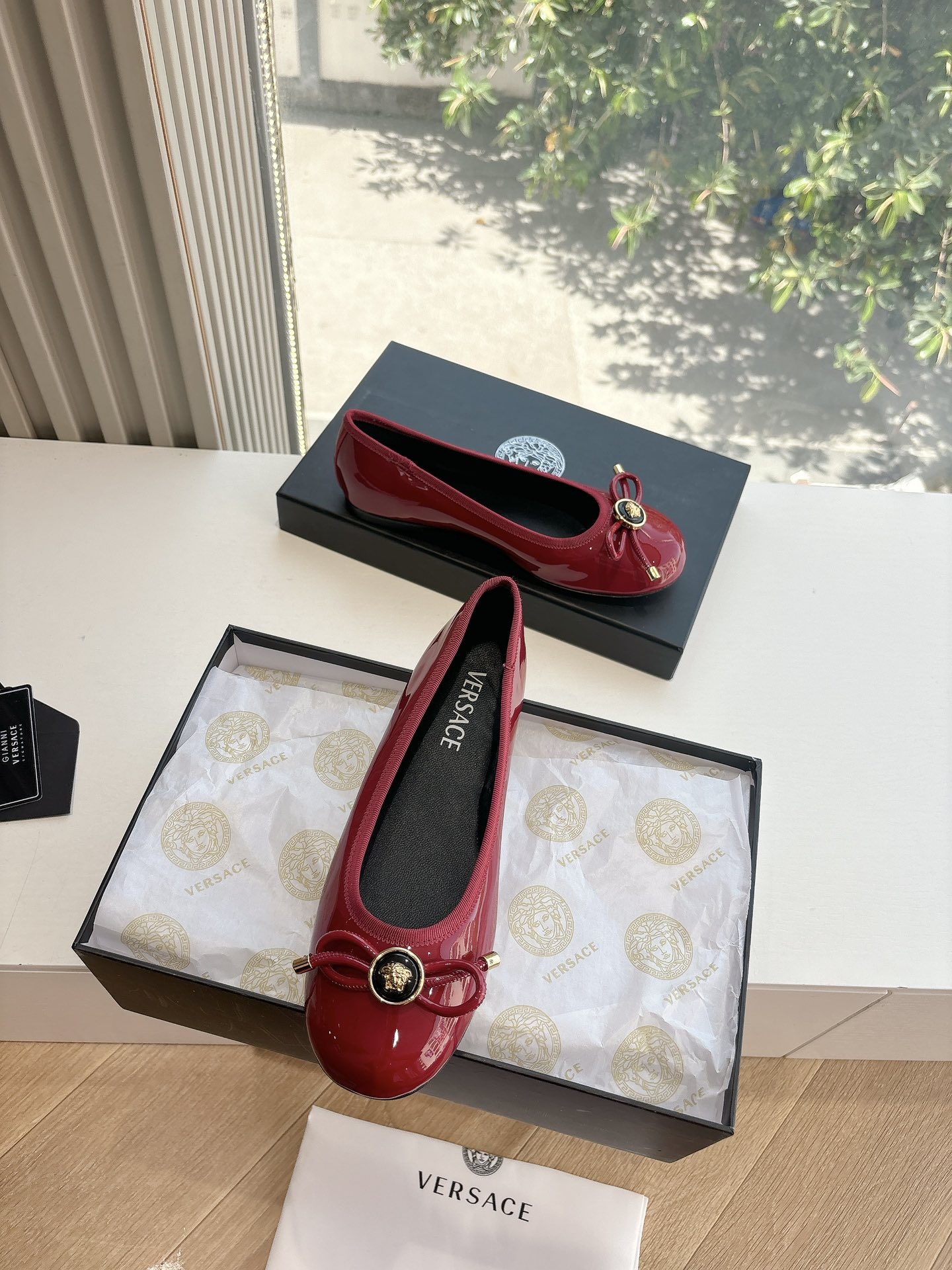 Versace 베르사체 플랫 슈즈 단화 신발