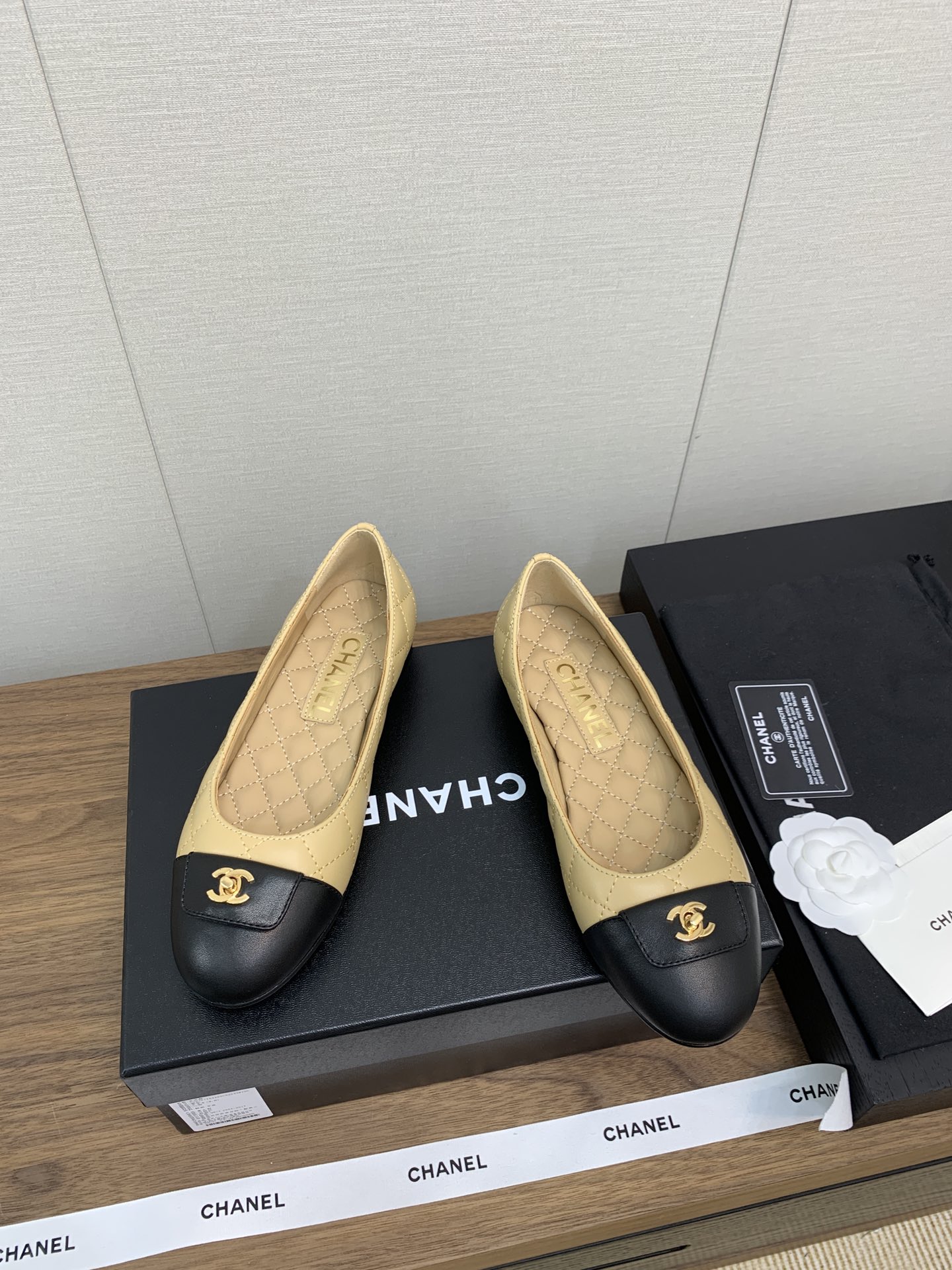 CHANEL 샤넬 플랫 슈즈 단화 신발