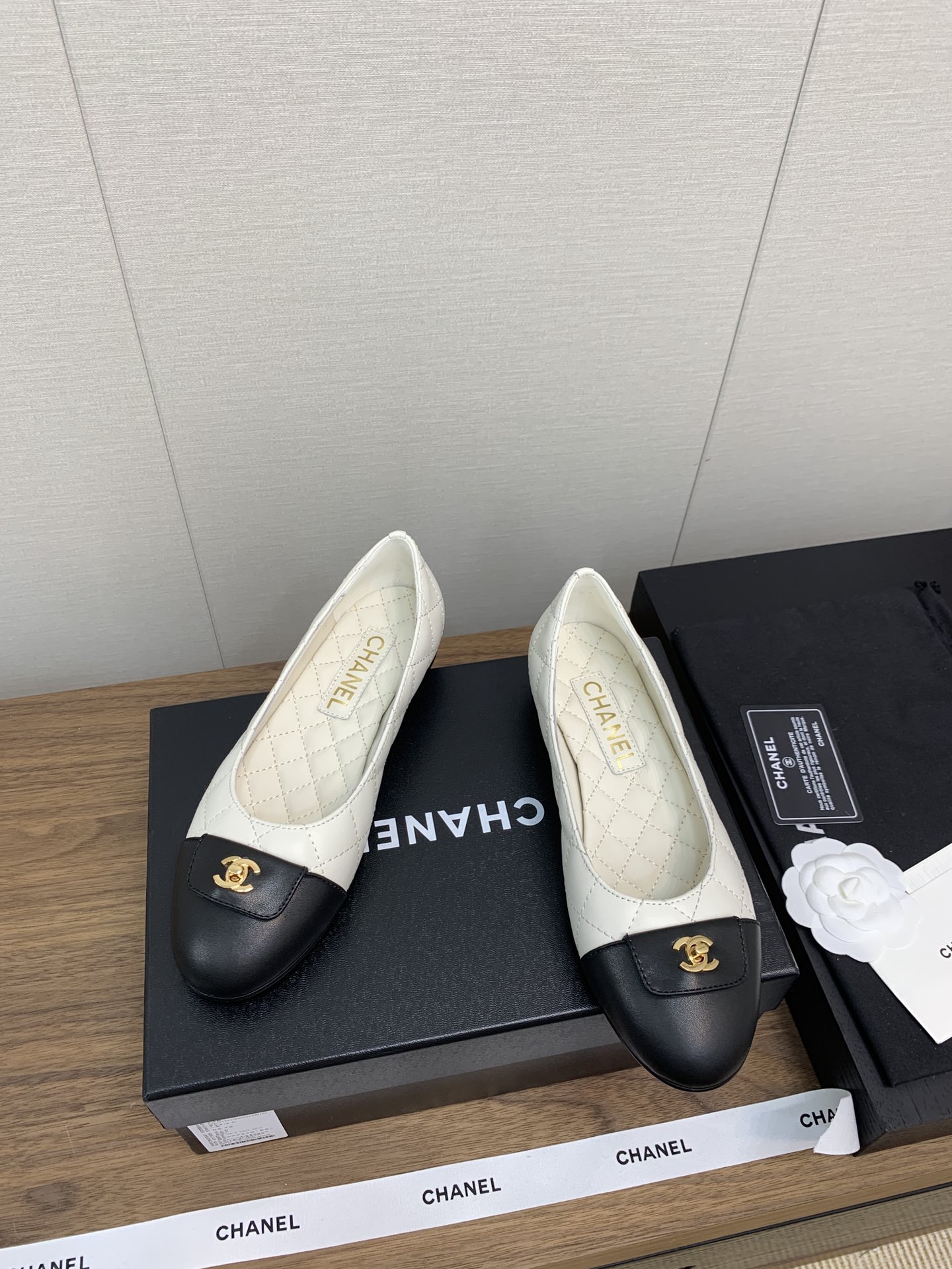 CHANEL 샤넬 플랫 슈즈 단화 신발