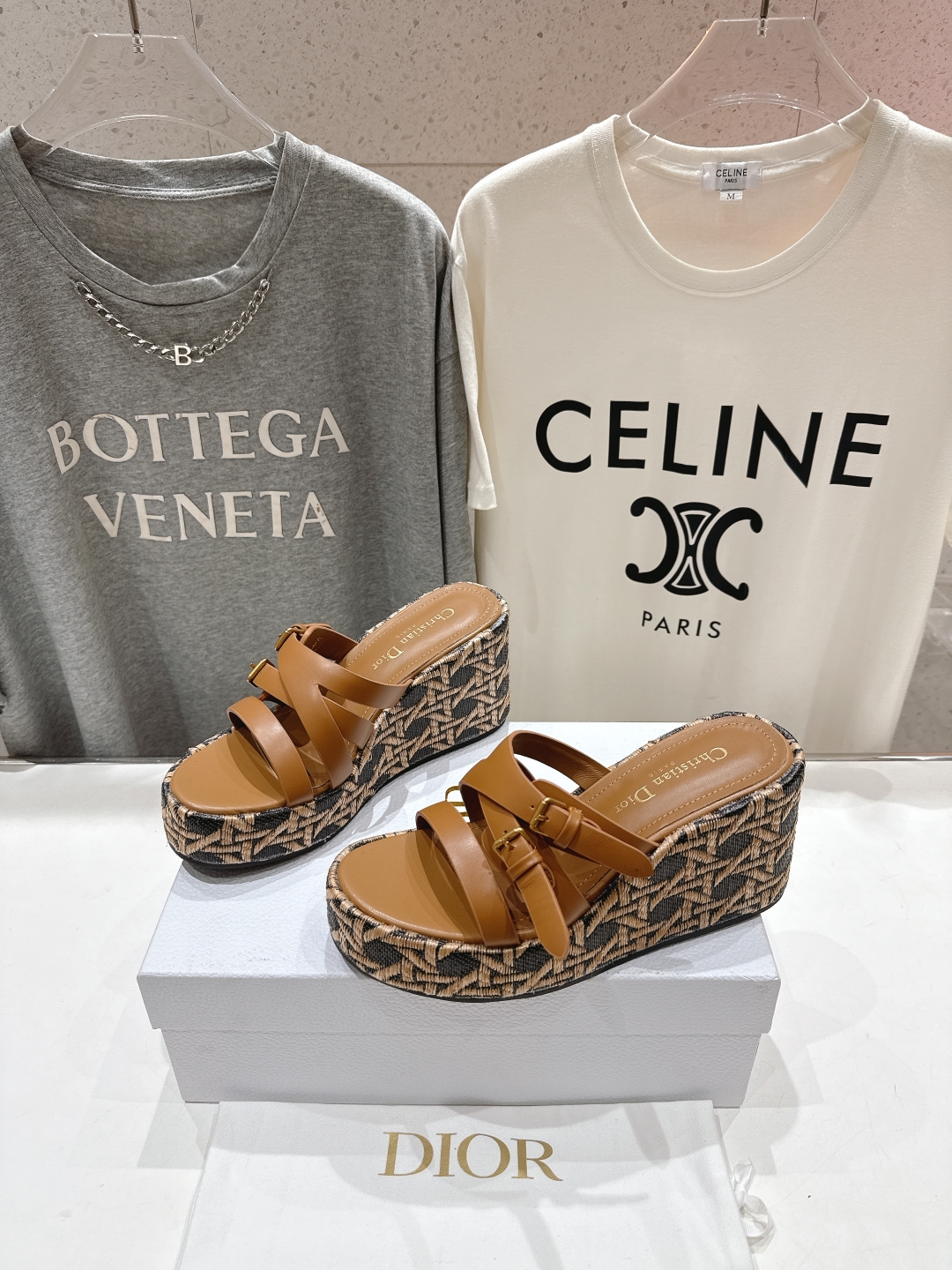 Dior CD 디올 통굽 샌들 슬리퍼 신발