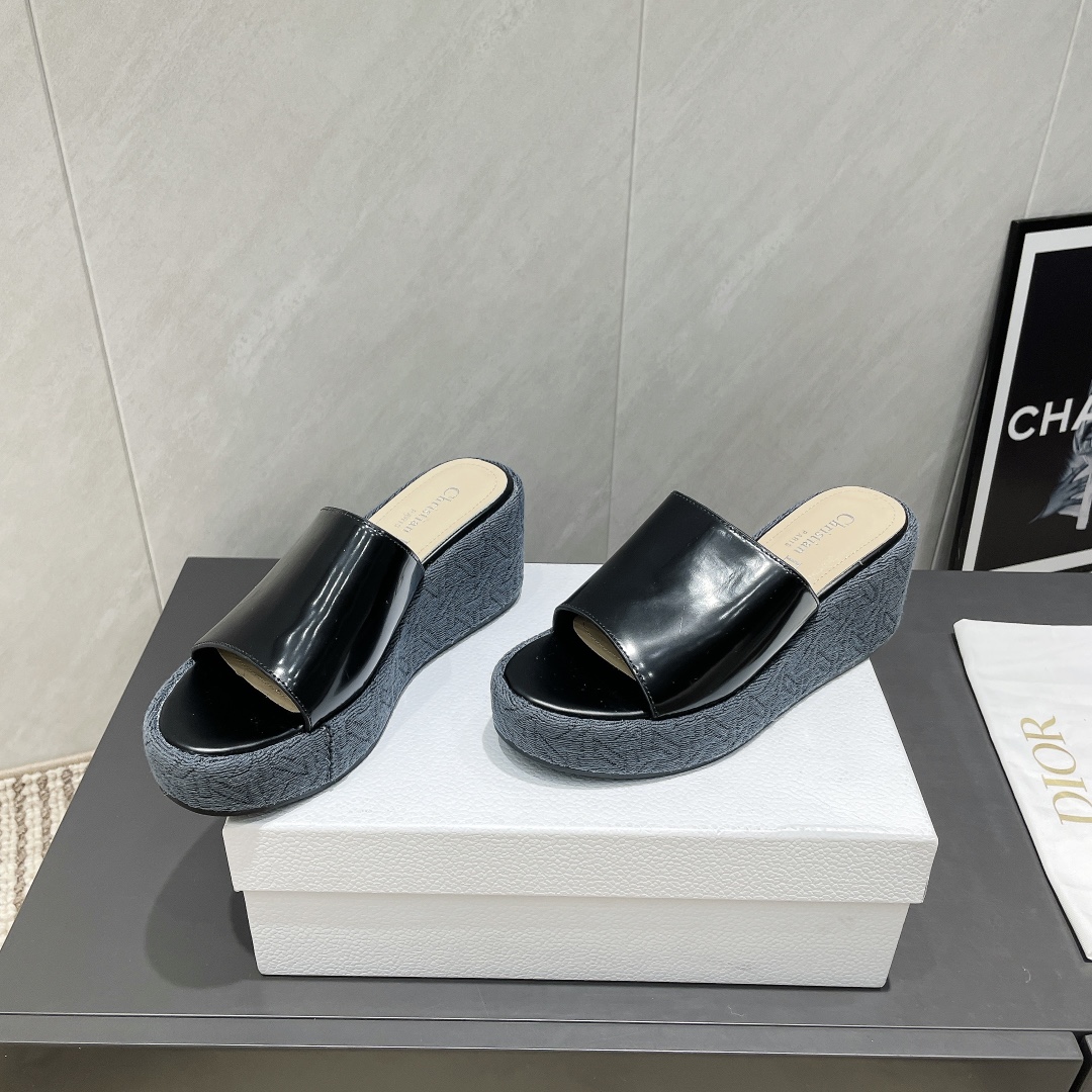 Dior CD 디올 통굽 샌들 슬리퍼 신발