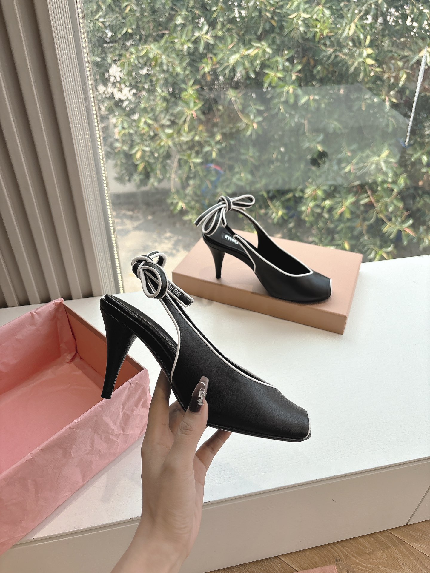 miumiu 미우미우 힐 샌들 구두 신발