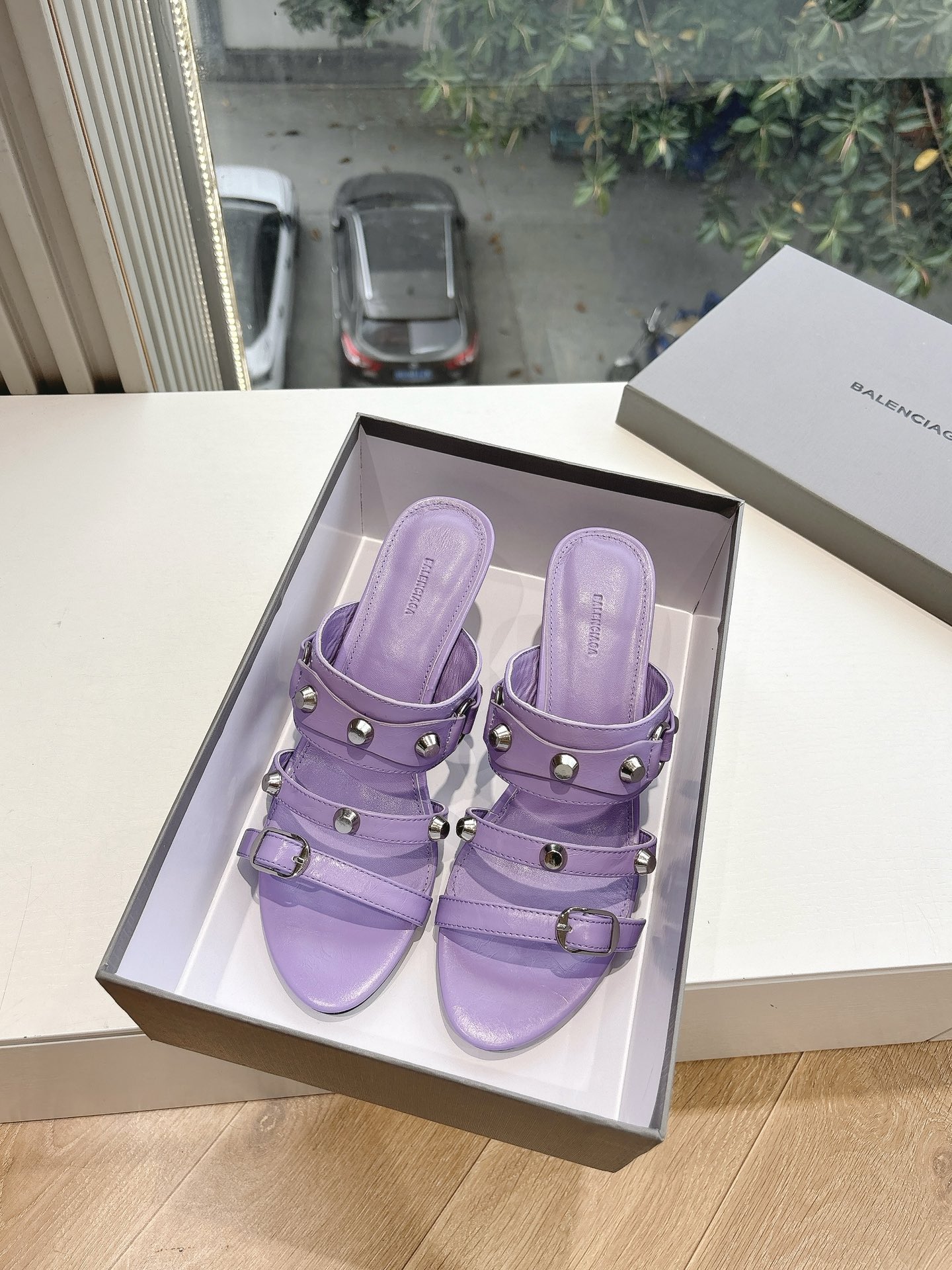 Balenciaga 발렌시아가 힐 샌들 슬리퍼 신발