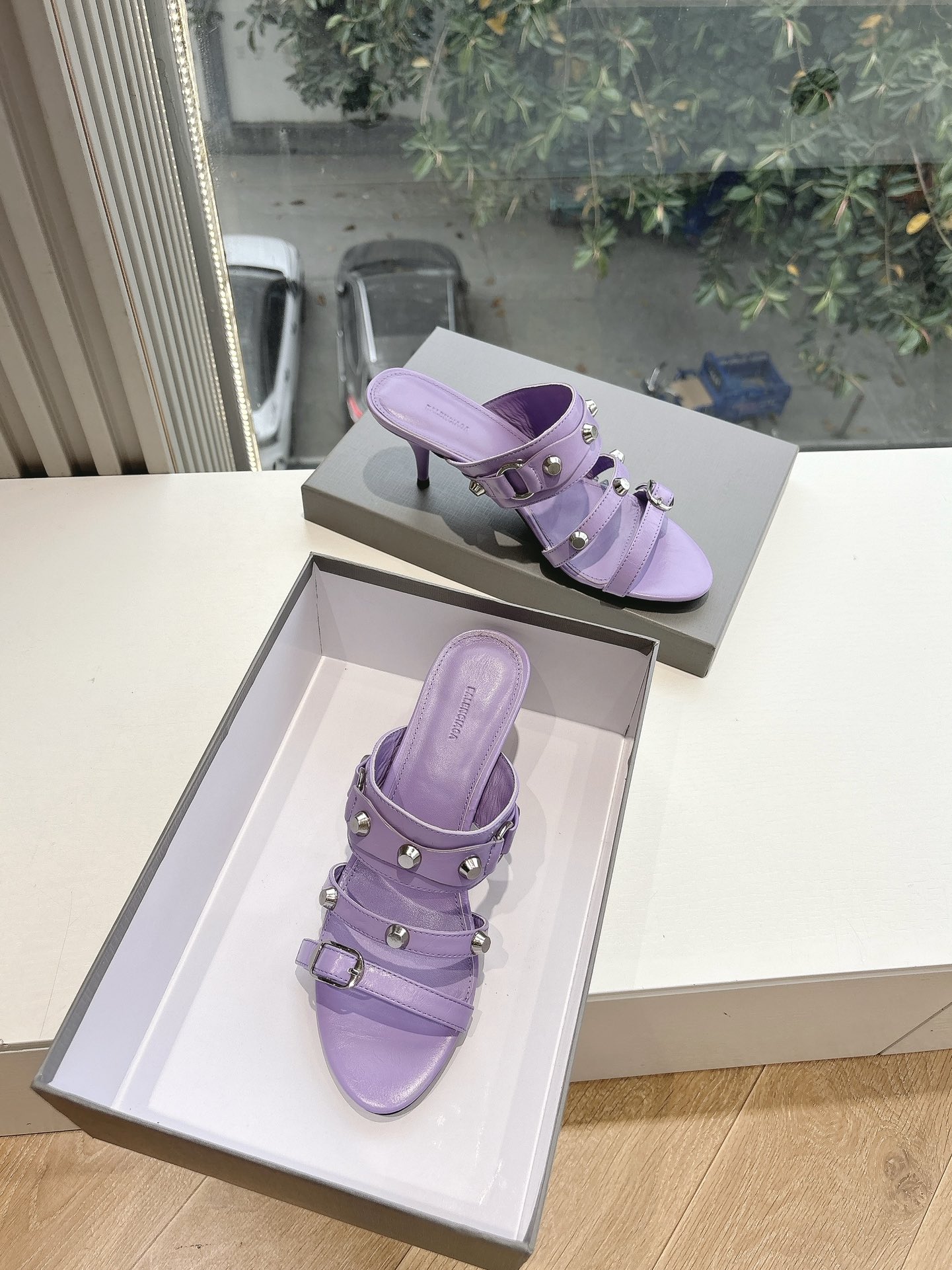 Balenciaga 발렌시아가 힐 샌들 슬리퍼 신발