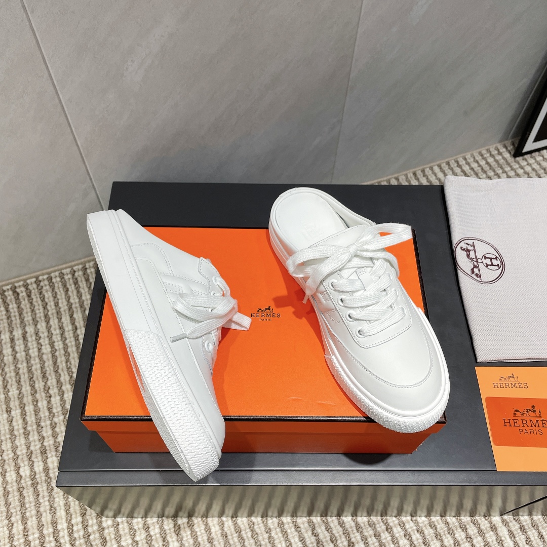 Hermes 에르메스 뮬 스니커즈 신발