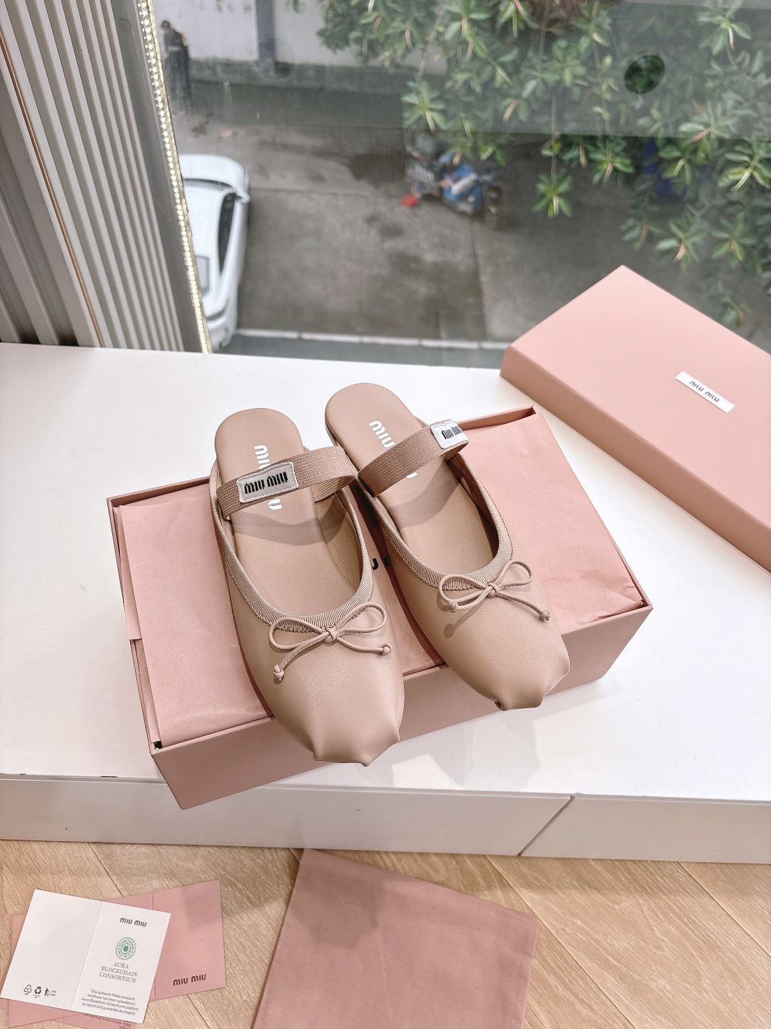 miumiu 미우미우 플랫 슈즈 단화 신발