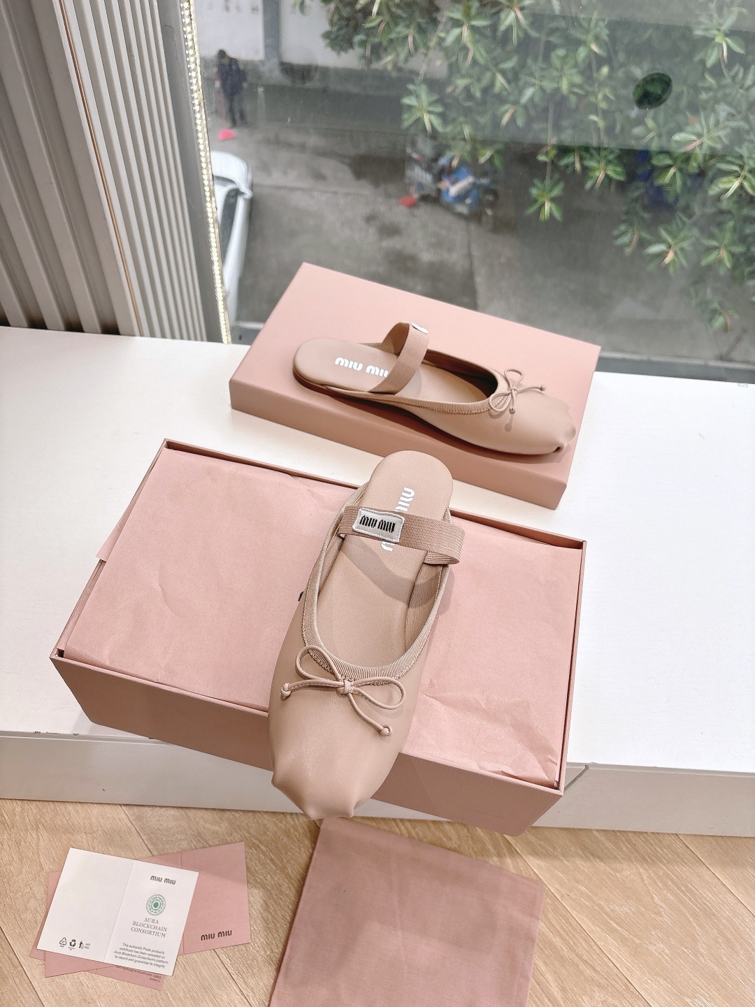 miumiu 미우미우 플랫 슈즈 단화 신발