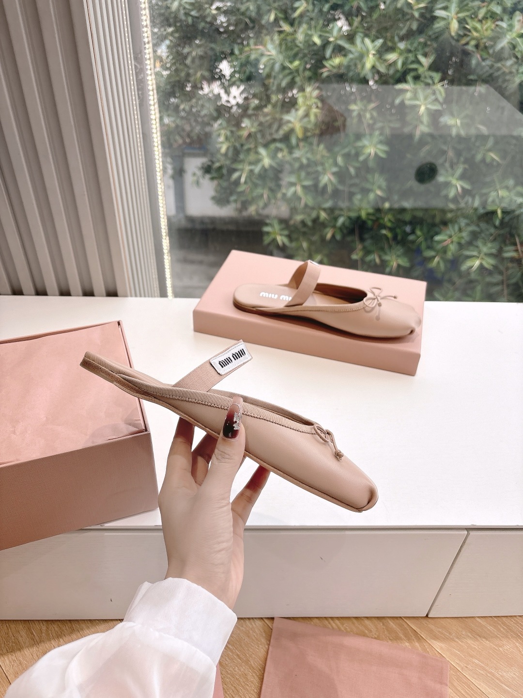 miumiu 미우미우 플랫 슈즈 단화 신발