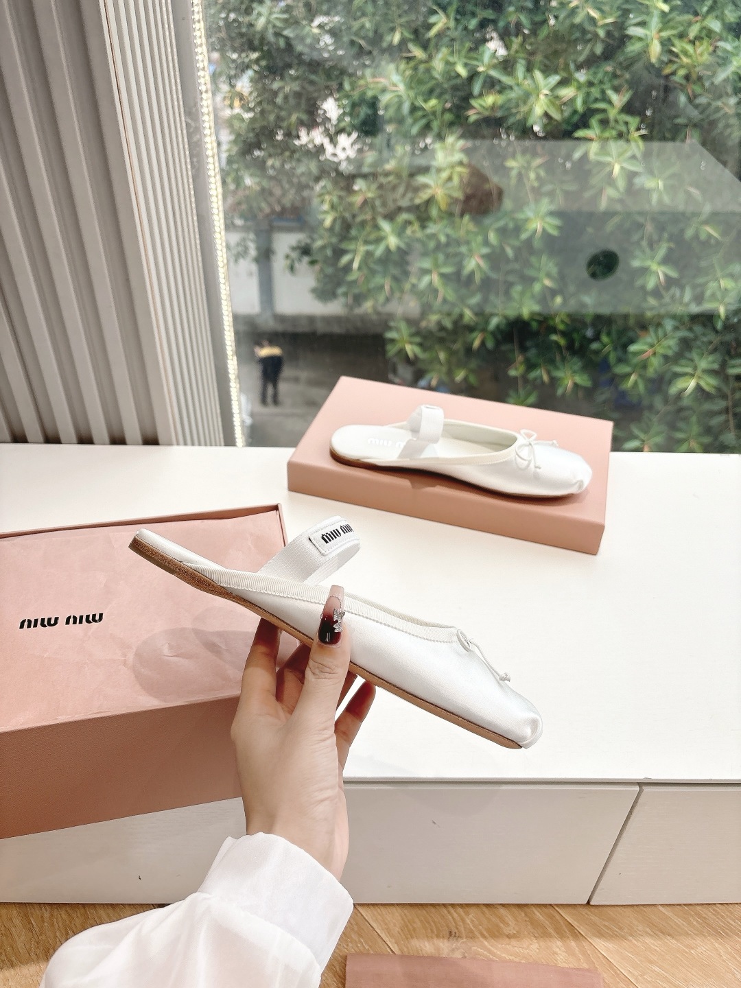miumiu 미우미우 플랫 슈즈 단화 신발