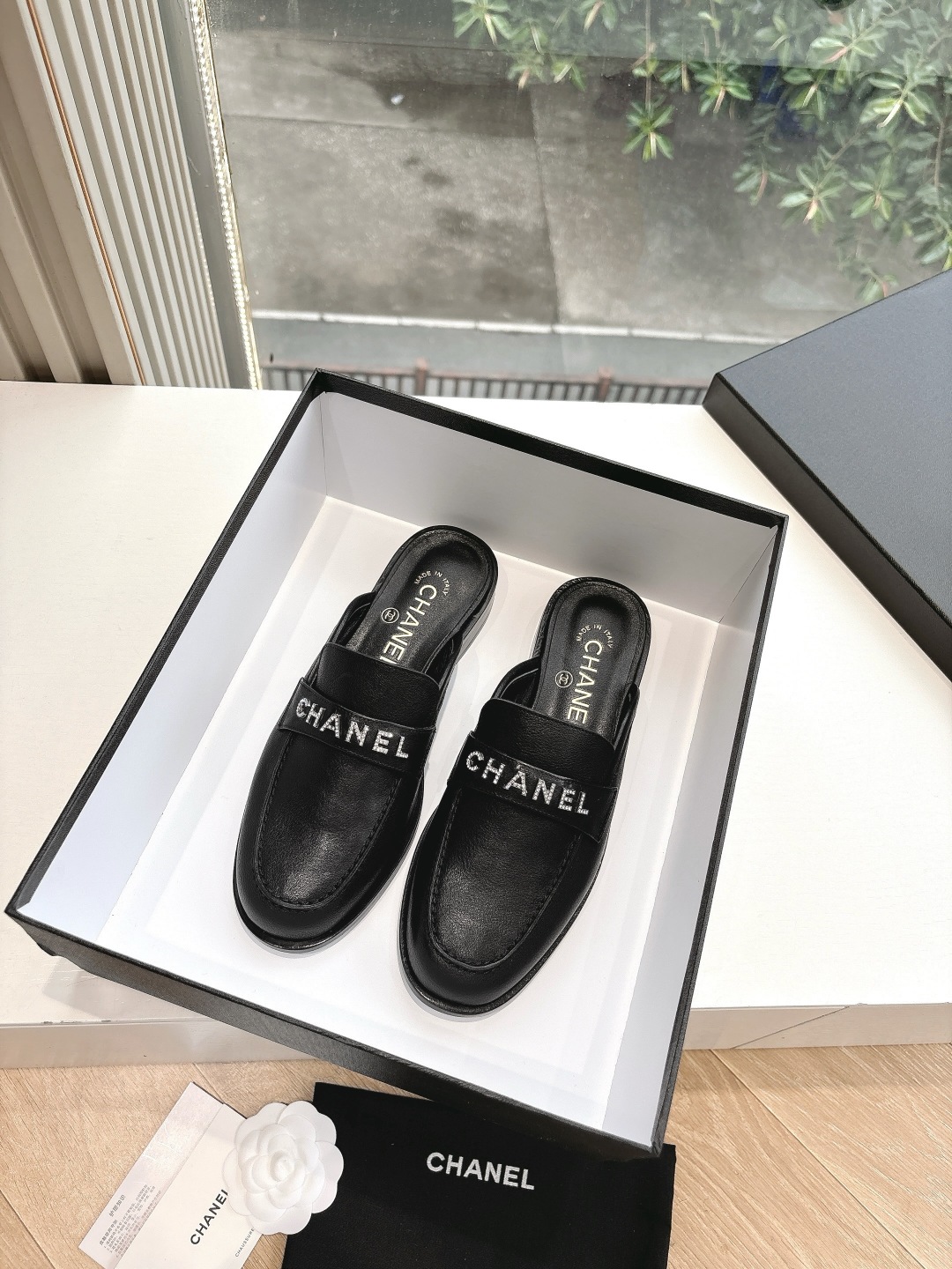 CHANEL 샤넬 뮬 로퍼 단화 슬리퍼 샌들 신발