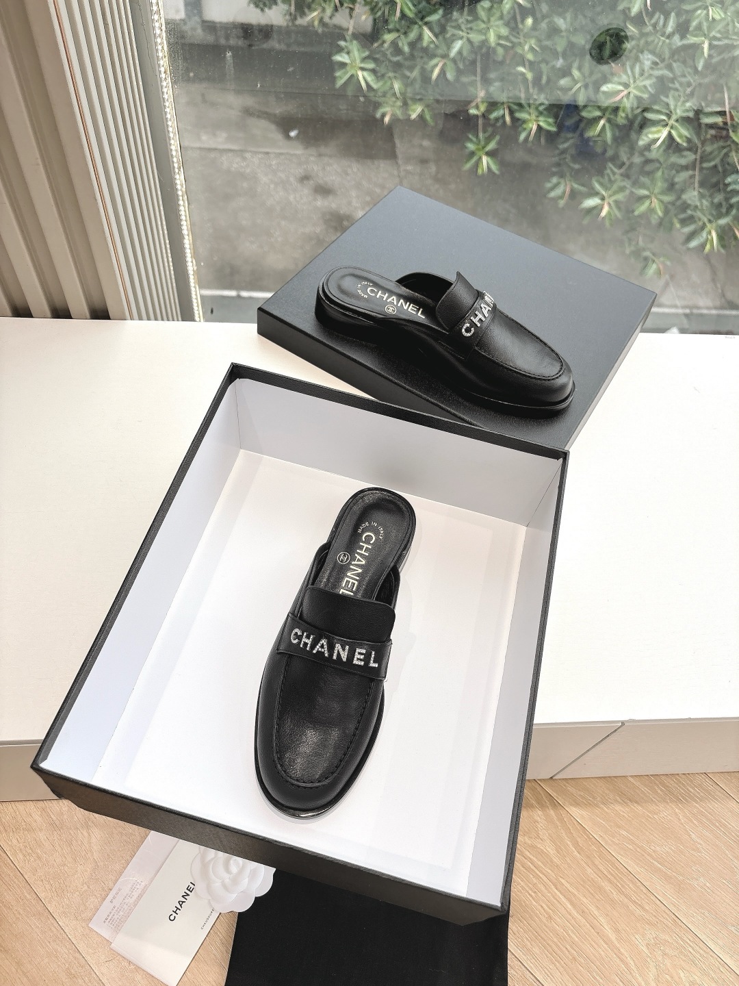 CHANEL 샤넬 뮬 로퍼 단화 슬리퍼 샌들 신발