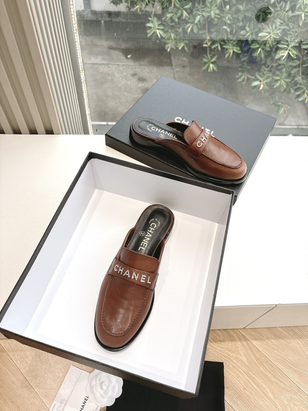 CHANEL 샤넬 뮬 로퍼 단화 슬리퍼 샌들 신발