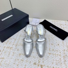 CHANEL 샤넬 웨지 샌들 슬리퍼 신발