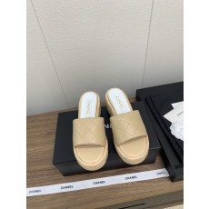 CHANEL 샤넬 통굽 슬리퍼 샌들 신발