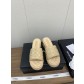 CHANEL 샤넬 통굽 슬리퍼 샌들 신발