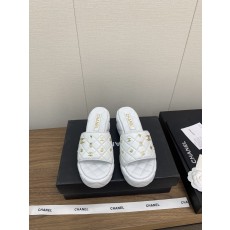 CHANEL 샤넬 통굽 슬리퍼 샌들 신발
