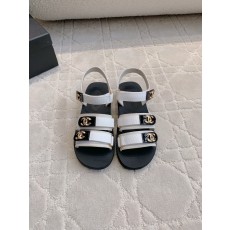 CHANEL 샤넬 벨크로 비치 샌들 신발