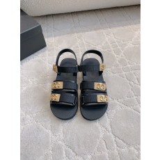 CHANEL 샤넬 벨크로 비치 샌들 신발