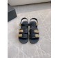 CHANEL 샤넬 벨크로 비치 샌들 신발