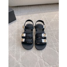 CHANEL 샤넬 벨크로 비치 샌들 신발