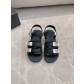 CHANEL 샤넬 벨크로 비치 샌들 신발