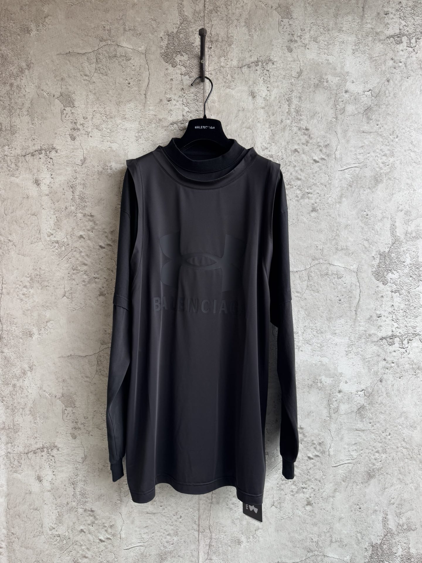 Balenciaga X UA 발렌시아가 긴팔 티셔츠 의류