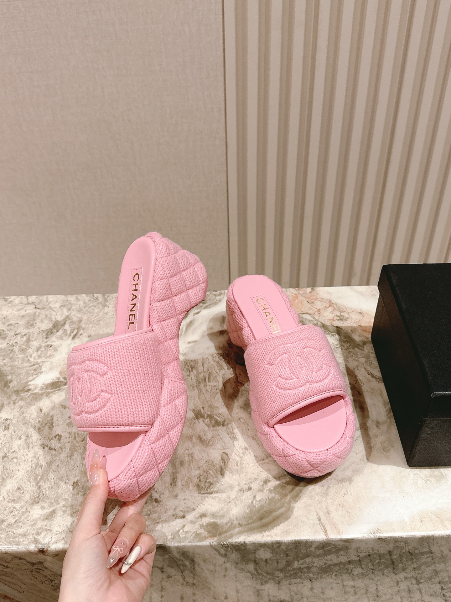 CHANEL 슬리퍼 샌들 신발