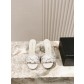 CHANEL 샤넬 힐 샌들 슬리퍼 신발