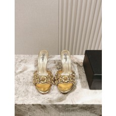 CHANEL 샤넬 힐 샌들 슬리퍼 신발