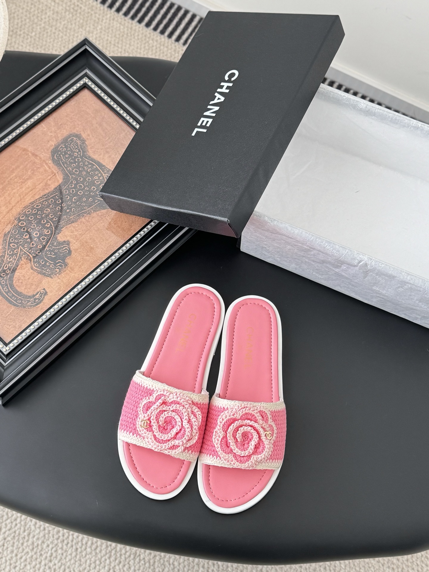 CHANEL 25K 샤넬 슬리퍼 샌들 신발