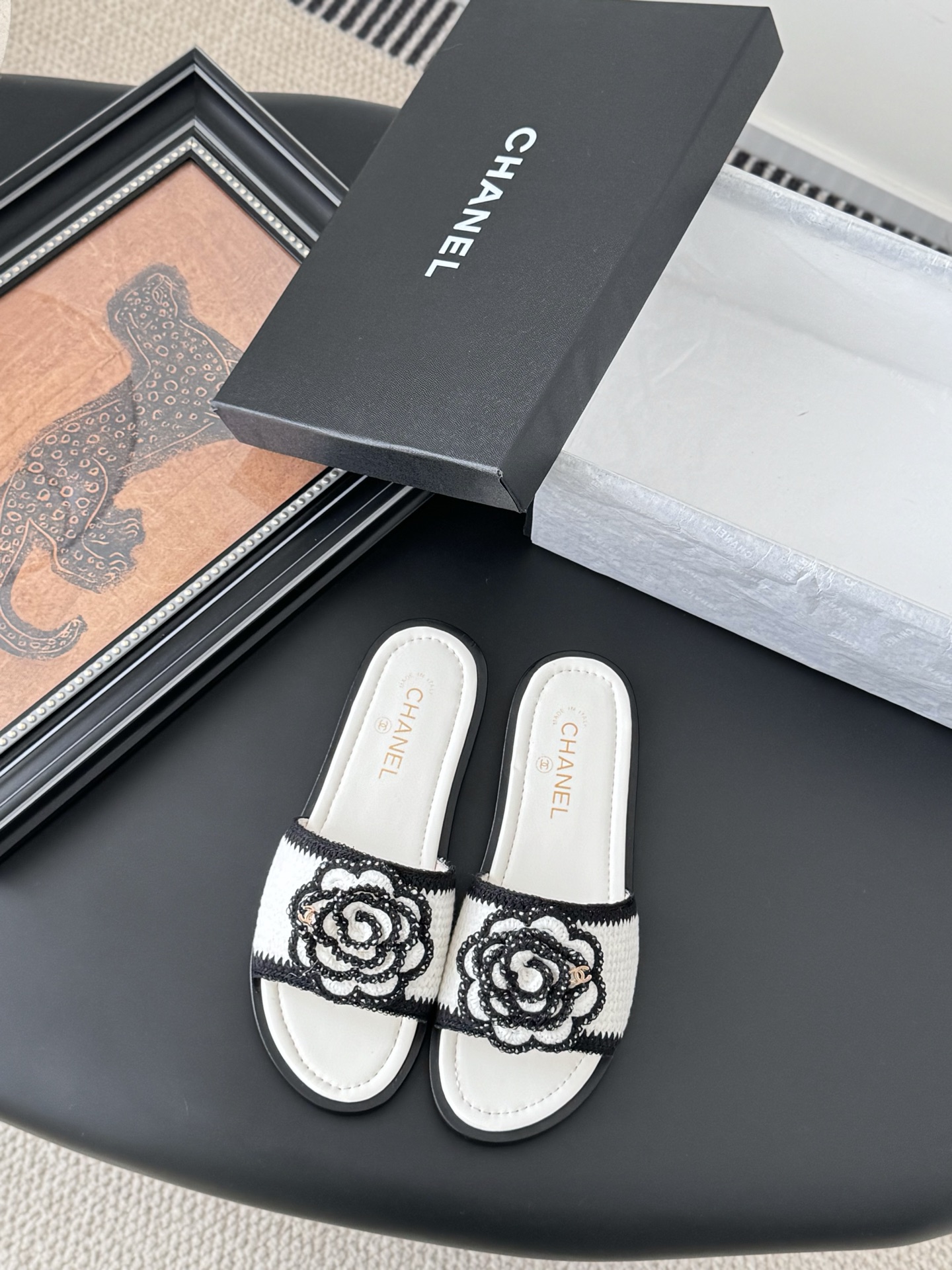 CHANEL 25K 샤넬 슬리퍼 샌들 신발