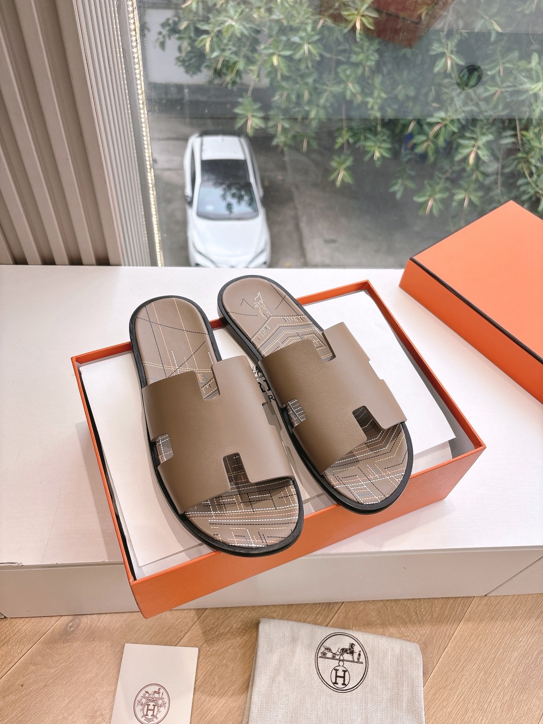 HERMES 에르메스 슬리퍼 샌들 신발