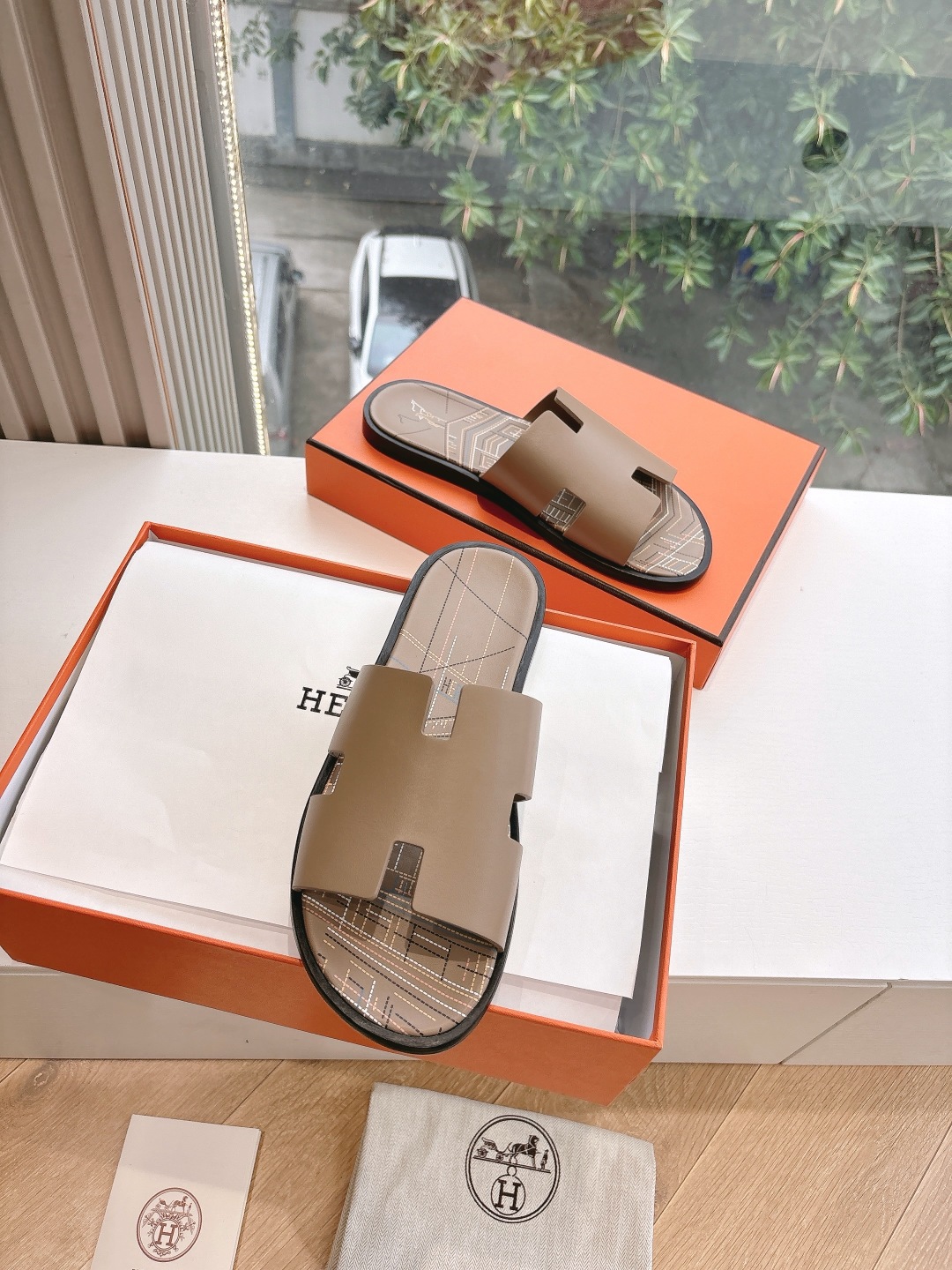 HERMES 에르메스 슬리퍼 샌들 신발