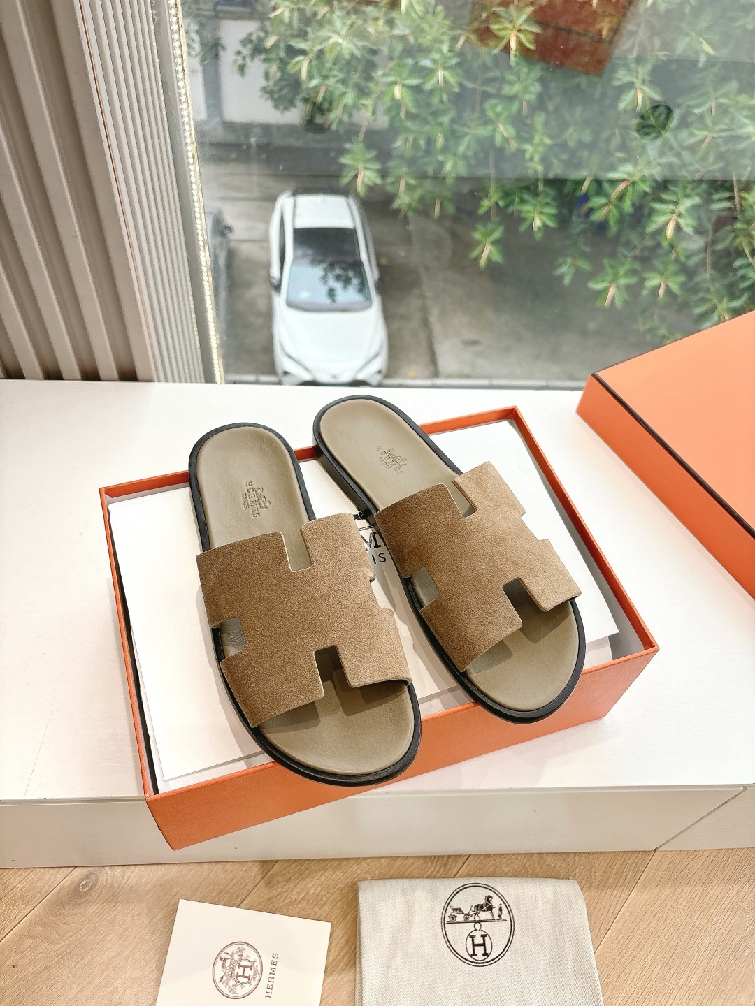 HERMES 에르메스 슬리퍼 샌들 신발