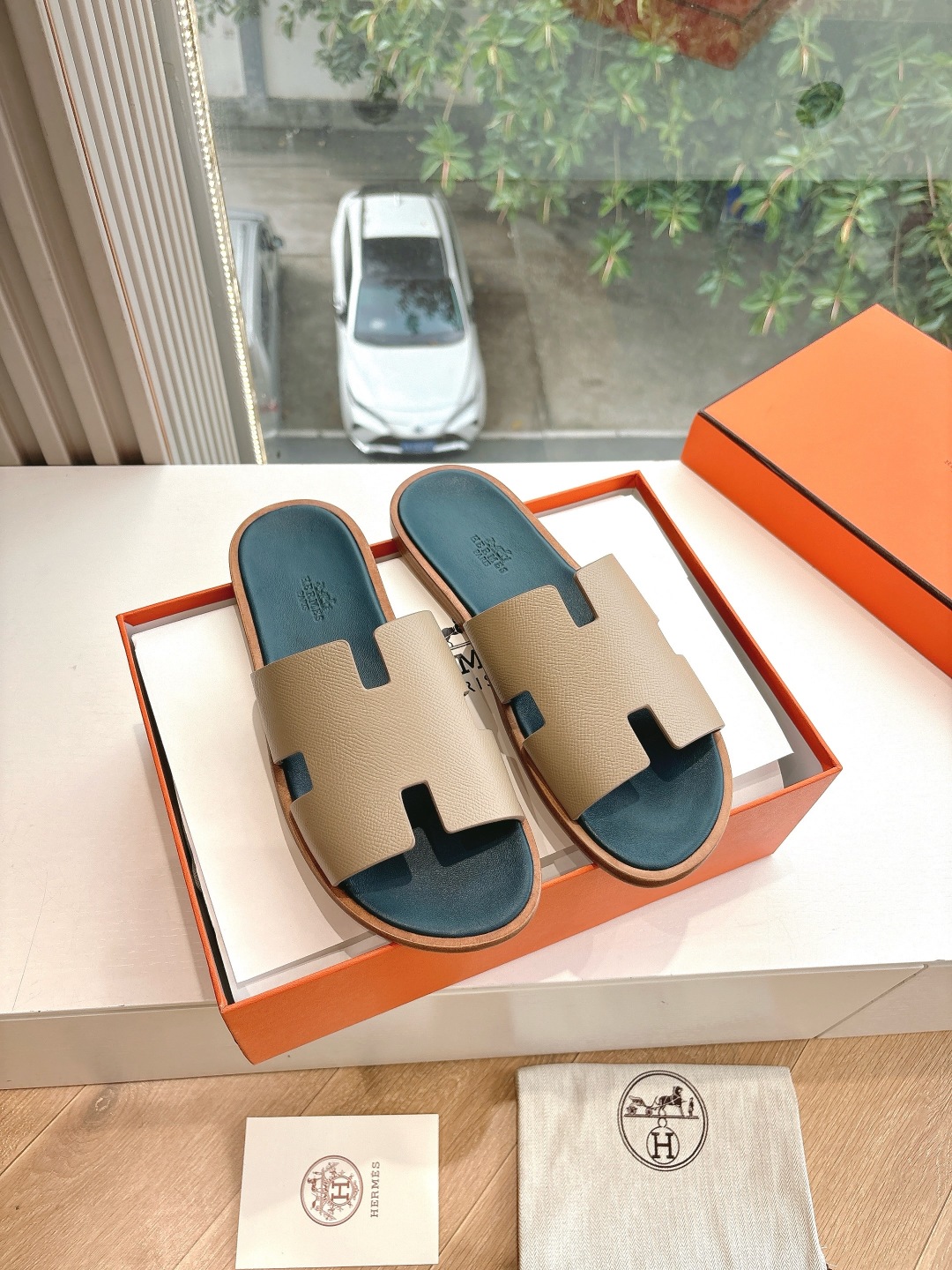 HERMES 에르메스 슬리퍼 샌들 신발