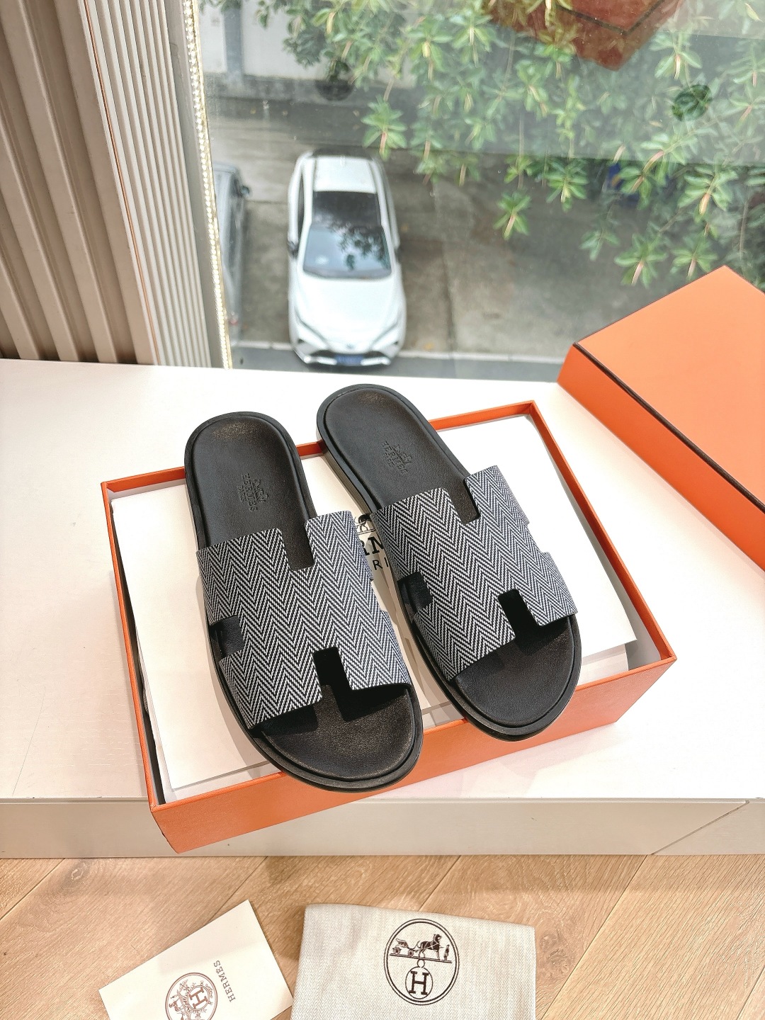 HERMES 에르메스 슬리퍼 샌들 신발