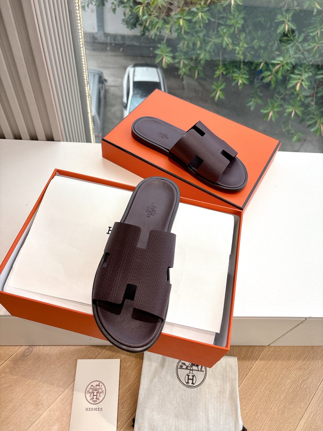 HERMES 에르메스 슬리퍼 샌들 신발