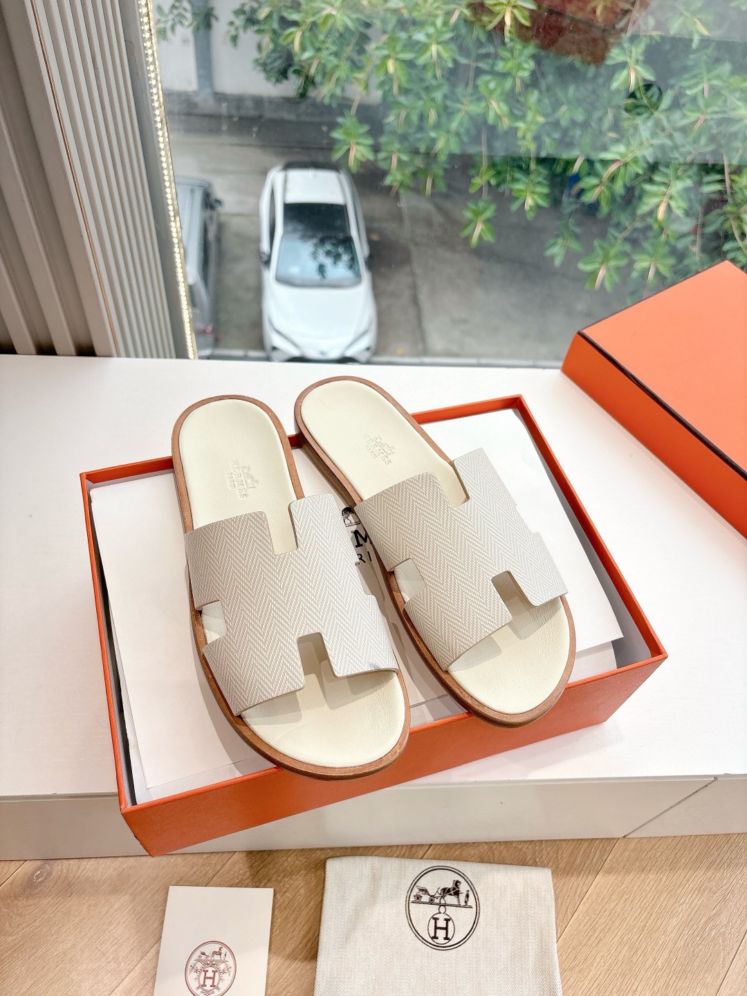 HERMES 에르메스 슬리퍼 샌들 신발