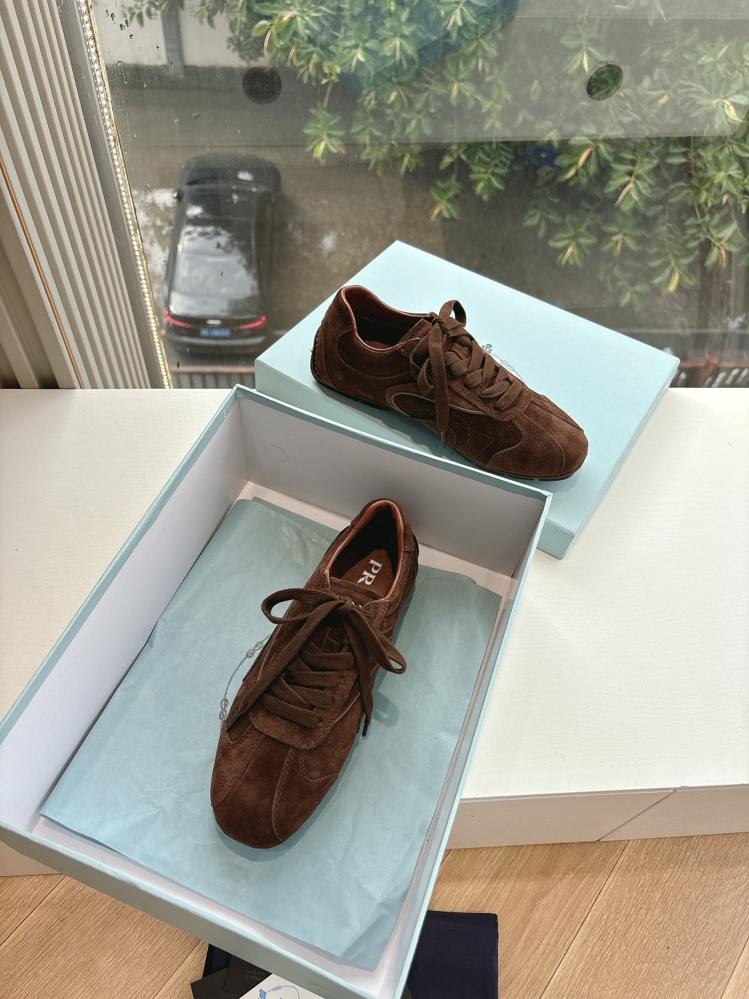 PRADA 프라다 여성 트레이너 스니커즈 슈즈 신발