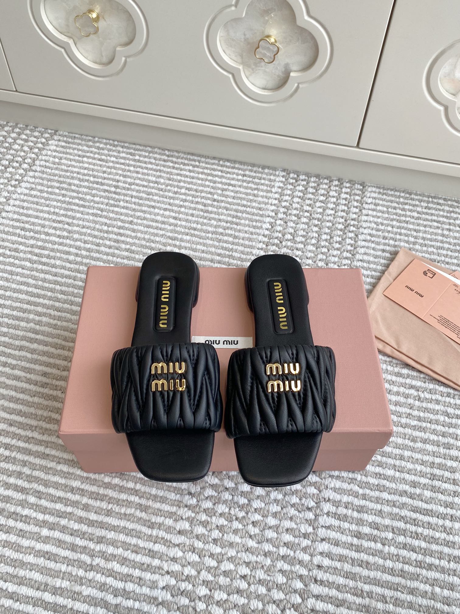 MiuMiu 미우미우 샌들 슬리퍼 신발