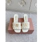 MiuMiu 미우미우 통굽 샌들 슬리퍼 신발