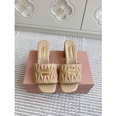 MiuMiu 미우미우 통굽 샌들 슬리퍼 신발