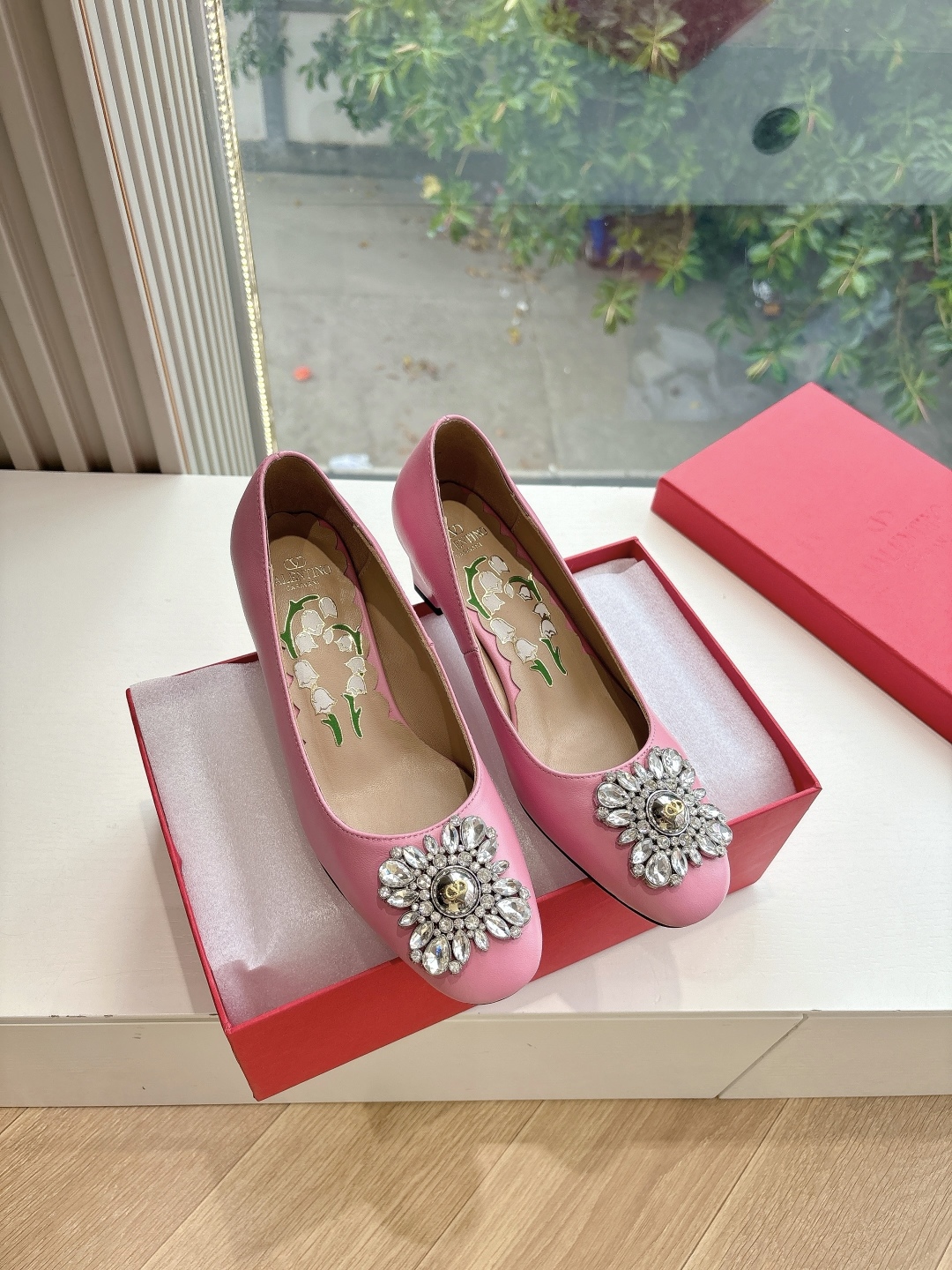 Valentino 발렌티노 통굽 구두 신발