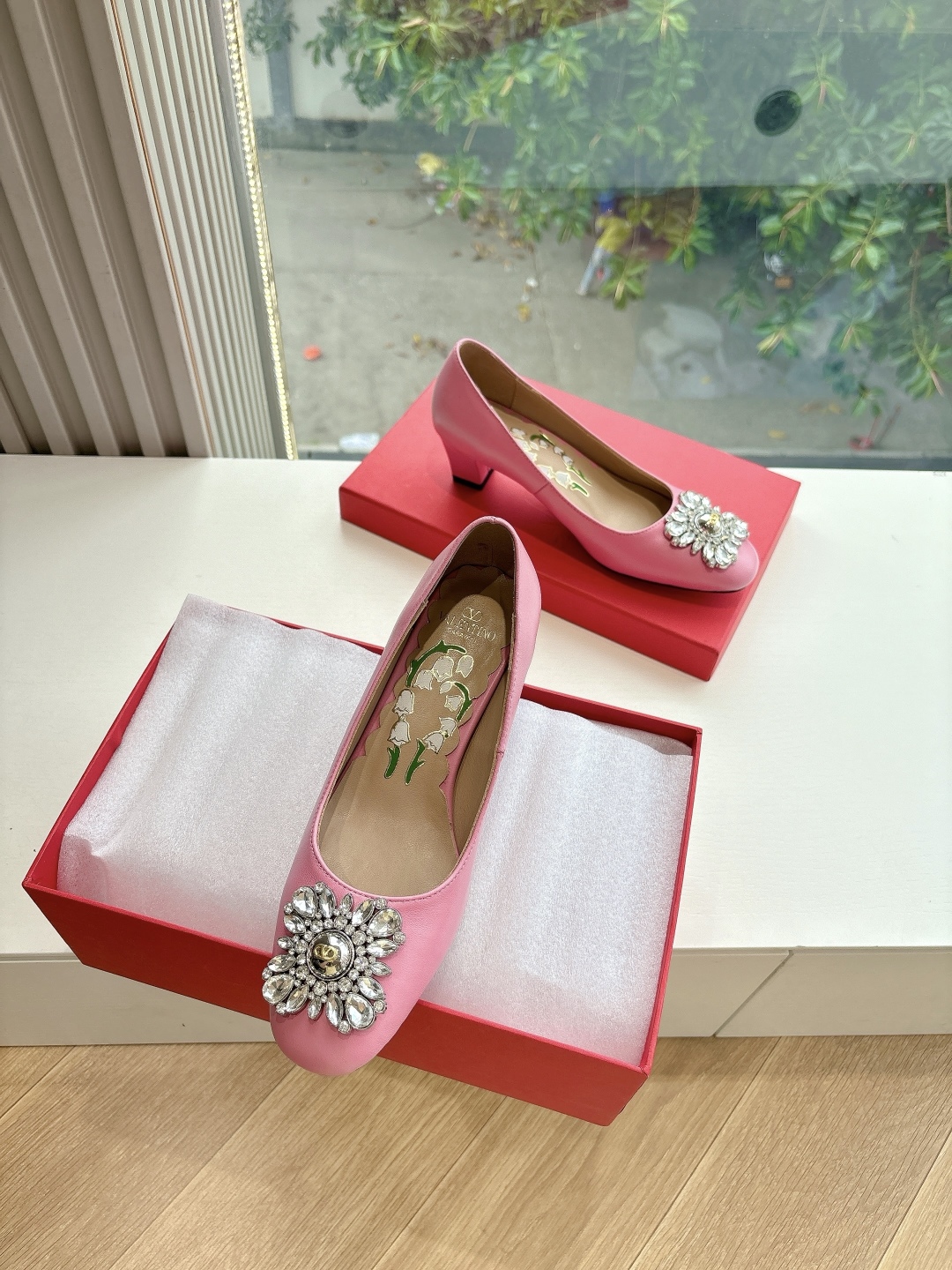 Valentino 발렌티노 통굽 구두 신발