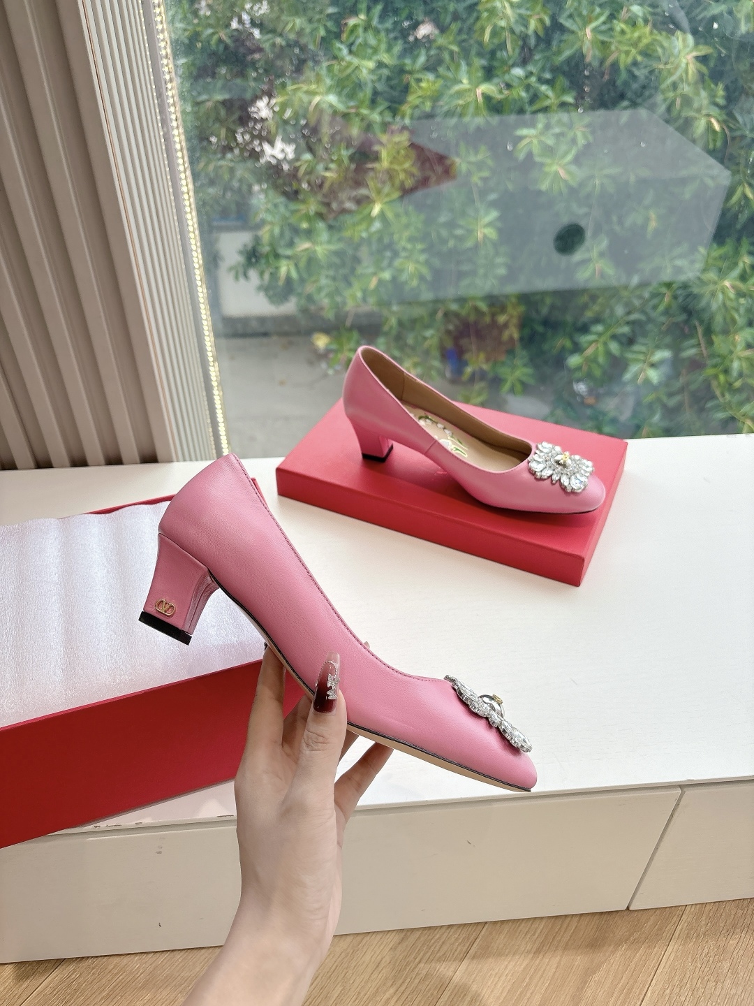 Valentino 발렌티노 통굽 구두 신발