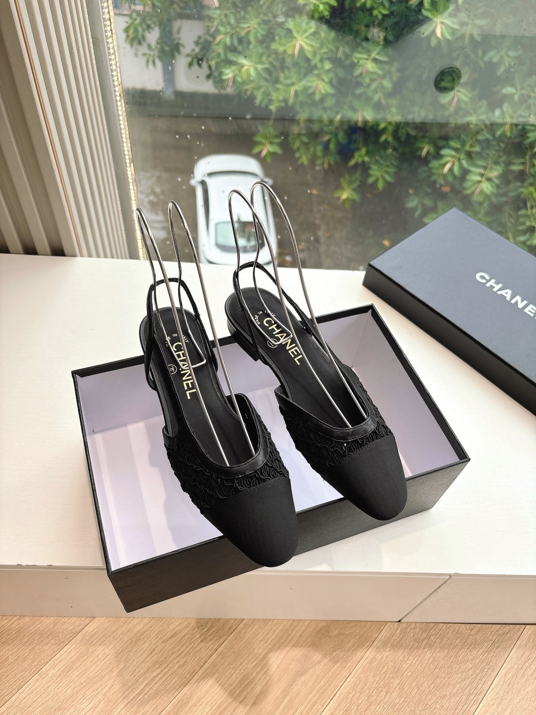 CHANEL 샤넬 플랫 샌들 뮬 신발