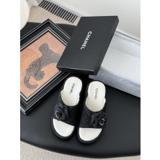 Chanel 25C 샤넬 웨지 슬리퍼 신발