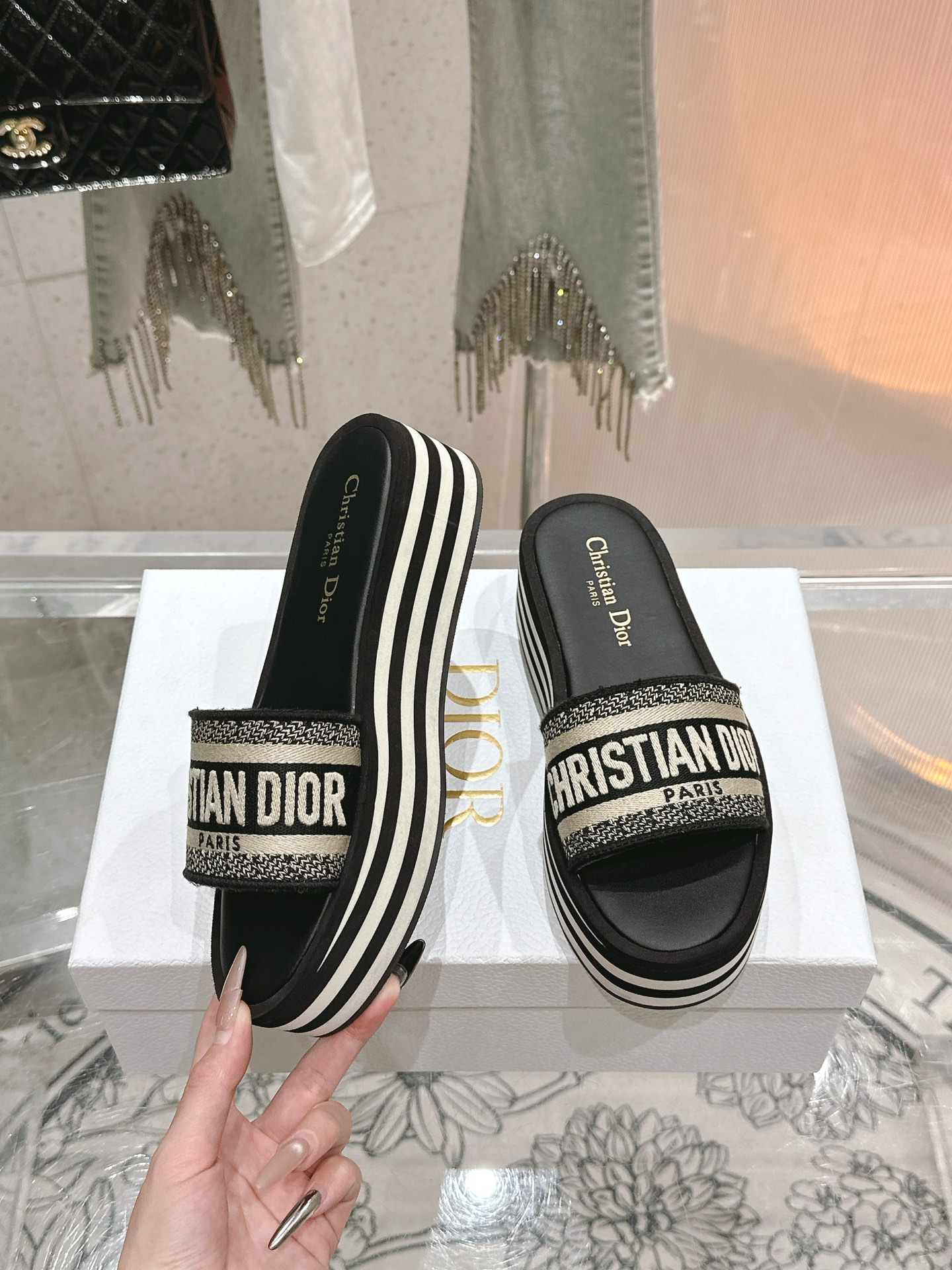 Dior CD 디올 슬리퍼 샌들 신발