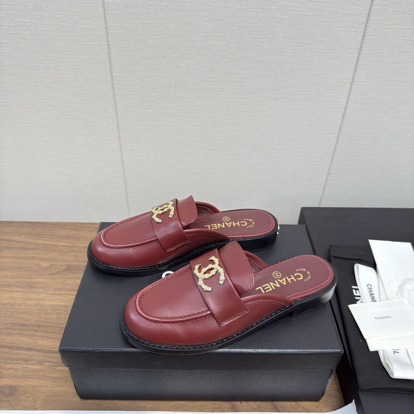 Chanel 샤넬 뮬 로퍼 반슬리퍼 신발